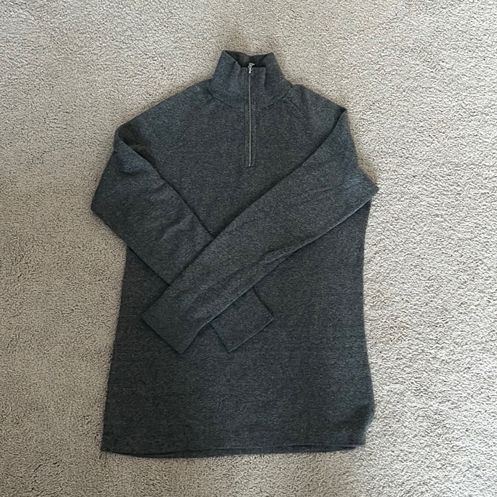 Mens H&M cotton blend fashion zip up sweater